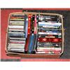 Image 1 : BOX W/LOTS OF DVD MOVIES & CD MUSIC -