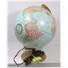 Image 1 : 12" DIAMETER LIGHT UP WORLD GLOBE REPLOGIE WORLD
