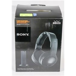 NEW SONY WIRELESS HEADPHONES IN BOX.