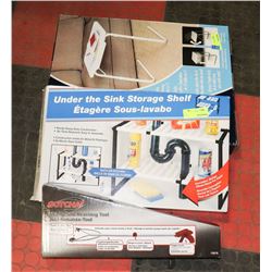 TILT A TABLE SOLD WITH UNDER THE SINK STORAGE AND