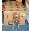 Image 1 : CASE OF 12 COORS LIGHT BEER GLASSES