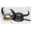 Image 1 : LOT OF 2 REPLICA VIKING HELMETS.