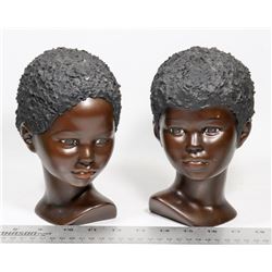 LOT OF 2 AFRICAN ORNAMENTS