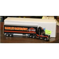 HARLEY DAVIDSON DIE CAST TRACTOR TRAILER