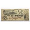 Image 1 : 1856 $3 THE VILLAGE BANK