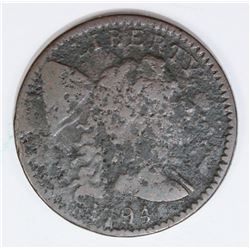 1794 LARGE CENT VG DETAILS