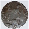Image 1 : STUNNING OFF CENTER ERROR 1770'S ENGLAND 1/2 PENNY