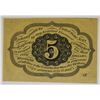 Image 2 : FIVE CENT FRACTIONAL