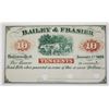 Image 1 : OBSOLETE 1863 TEN CENT SCRIP