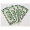 Image 2 : (5) 1934-A $20.00 FEDERAL RESERVE NOTES