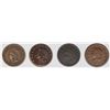Image 1 : 4 DIFFERENT 1860'S CIVIL WAR MERCHANT TOKENS