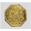 Image 2 : 1857 .50 CALIFORNIA TERRITORIAL GOLD TOKEN