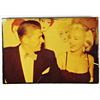 Image 1 : ART BUTTON RONALD REGAN / MARILYN MONROE