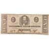 Image 1 : 1863 CONFEDERATE $1 NOTE