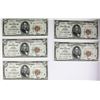 Image 1 : 5 CONSECUTIVE $5 NATL. SER. OF 1929 BOSTON