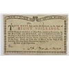 Image 1 : 1776 NEW YORK WATER WORKS EIGHT SHILLINGS