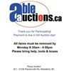 Image 1 : ALL ITEMS MUST BE REMOVED BY MONDAY 4:00PM
