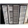 Image 2 : FRIGIDAIRE STAINLESS STEEL FRIDGE / FREEZER WITH WATER + ICE (MODEL FRS3R5ESB7)
