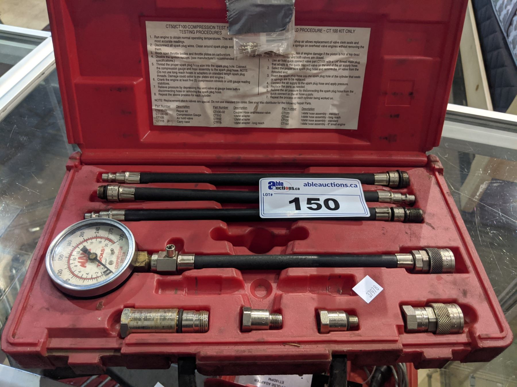 MAC TOOLS COMPRESSION TEST KIT