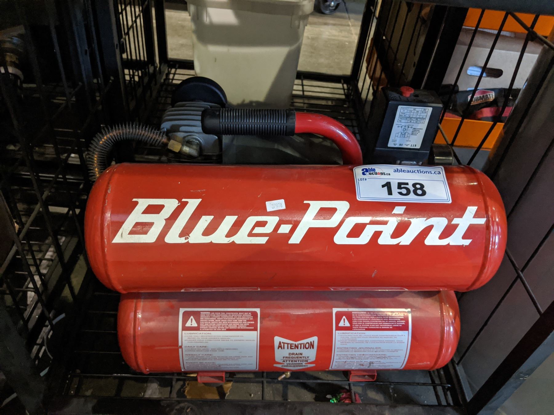 BLUE-POINT AIR COMPRESSOR