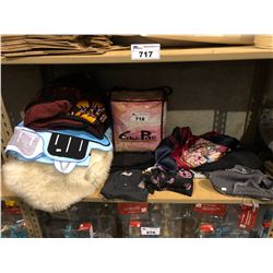 SHELF OF ASSORTED HOUSEHOLD GOODS