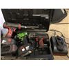 Image 1 : 3 SNAP-ON CORDLESS POWER TOOLS WITH CHARGER AND 3 BATTERIES