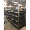 Image 2 : Metal Frame Shelving Unit With All Contents