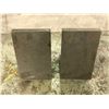 Image 1 : (2) Steel Right Angle Plates, 4" x 5" x 6-1/2"
