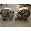 Image 1 : (2) 40" Shop Fans