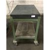 Image 1 : 36" x 24" x 4" Granite Plate with Metal Rolling Cart
