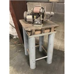 Electric Sanding Unit with Metal Stand