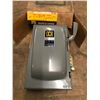 Image 2 : Square D Safety Switch, 30Amp, 3PH, 600VAC
