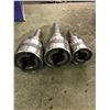 Image 2 : Lot of Wizard Size B-3, C-4, and C-5 Quick Change Chucks