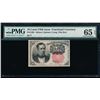 Image 1 : 10 Cent Fifth Issue Fractional Currency Note PMG 65EPQ