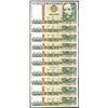 Image 1 : Lot of (10) 1988 Peru Mil Intis Uncirculated Bank Notes