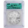 Image 1 : 2006 $1 American Silver Eagle Coin ICG MS70