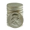 Image 1 : Roll of (20) Brilliant Uncirculated 1963-D Franklin Half Dollar Coins