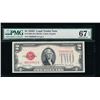 Image 1 : 1928G $2 Legal Tender Note PMG 67EPQ