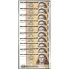 Image 1 : Lot of (10) 1987 Peru Quinientos Intis Uncirculated Bank Notes