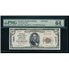 Image 1 : 1929 $5 Chester National Bank Note PMG 64EPQ