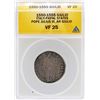 1550-1555 Italy-Papal States Giulio Pope Julius III Coin ANACS VF25