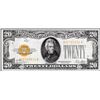 Image 1 : 1928 $20 Gold Certificate Note