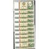 Image 1 : Lot of (10) 1988 Peru Mil Intis Uncirculated Bank Notes