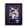 Image 1 : Nolan Ryan Texas Rangers Frame Signed 8x10 GFA