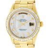 Image 1 : Rolex Mens 18K Yellow Gold 3.0 ctw Baguette Diamond Day Date President Wristwatc