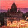 Image 2 : Sunset Over St. Peter's by Behrens (1933-2014)