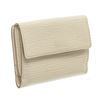 Image 2 : Louis Vuitton White Epi Leather Ludlow Wallet