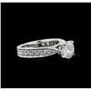 Image 1 : 3.04 ctw Diamond Ring - 18KT White Gold