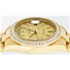 Image 3 : Rolex Mens 18K Yellow Gold 2.75 ctw Channel Set Diamond Day Date President Wrist