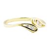 Image 1 : 0.10 ctw Diamond Ring - 14KT Yellow Gold